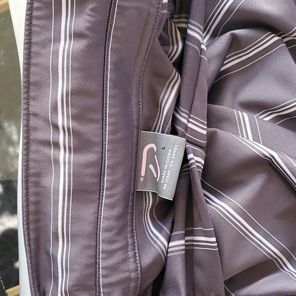 IJP DESIGN IAN POULTER Mens Polo Golf Shirt Grey w/ White Large - Picture 8 of 11